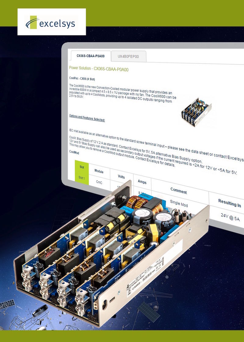 Excelsys product configurator updated online